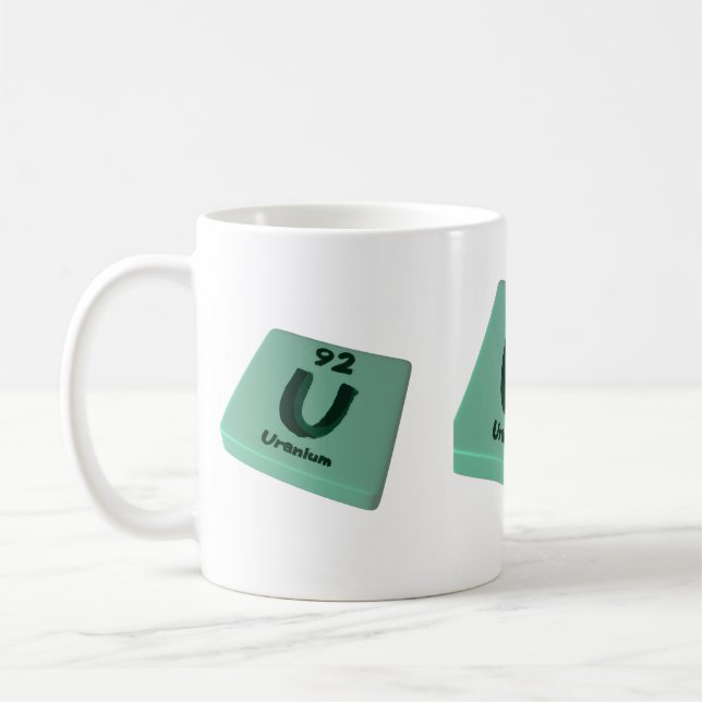 U Uranium Coffee Mug (Left)
