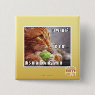 U want? 15 cm square badge