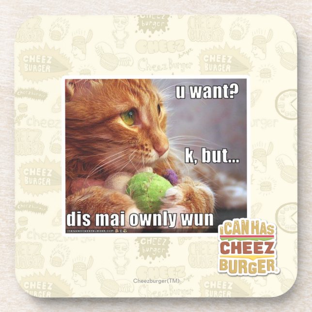U want? coaster (Front)