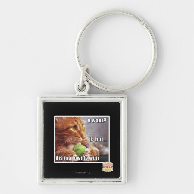 U want? key ring (Front)