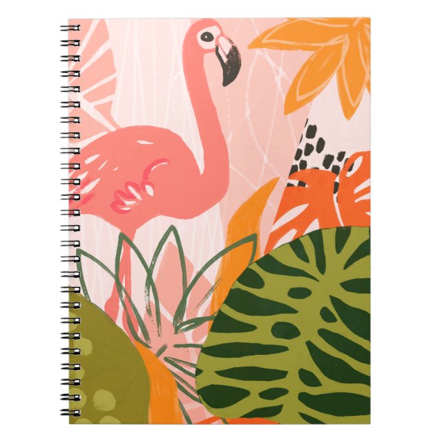 UA Jungle Flamingo II Notebook (Front)