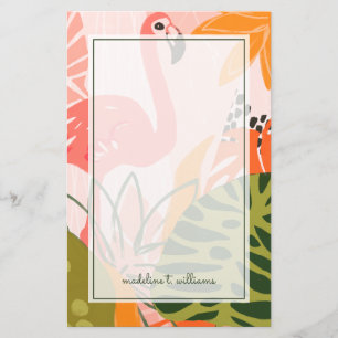 UA Jungle Flamingo II Stationery
