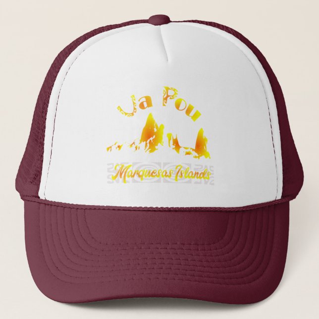 UA POU (Sunset) Trucker Hat (Front)