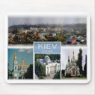 UA Ukraine - Kiev Kyiv - Mouse Mat