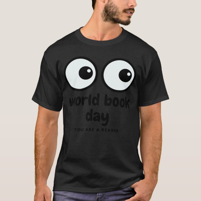 UA World Book Day Eye Reader T-Shirt (Front)