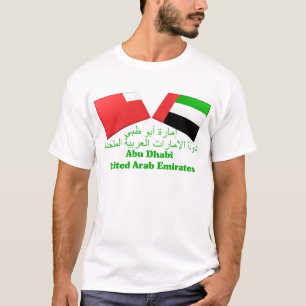 UAE & Abu Dhabi Flag Tiles T-Shirt