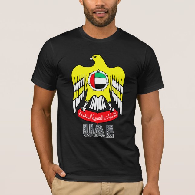 Uae Coat of Arms T-Shirt (Front)