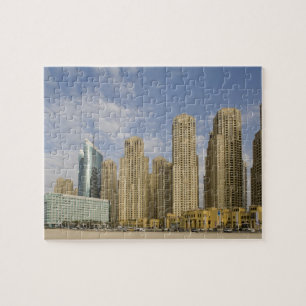 UAE, Dubai, Marina. Jumeirah Beach Residence Jigsaw Puzzle