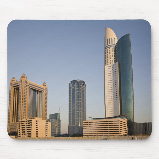 UAE, Dubai. Park Place Tower and other Mouse Mat (Front)