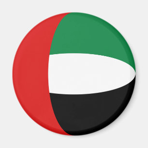 UAE Fisheye Flag Magnet