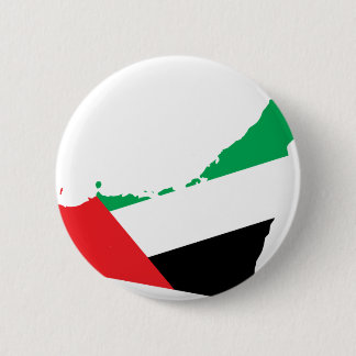 Uae flag map 6 cm round badge