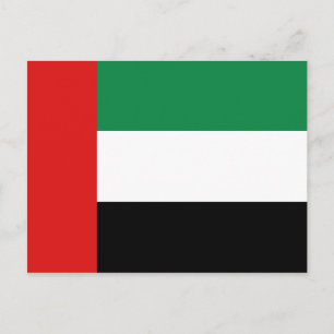 UAE Flag Postcard