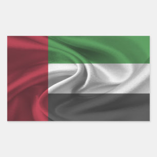 UAE Flag Rectangular Sticker