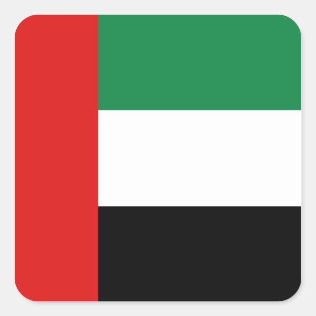 UAE Flag Sticker (Front)