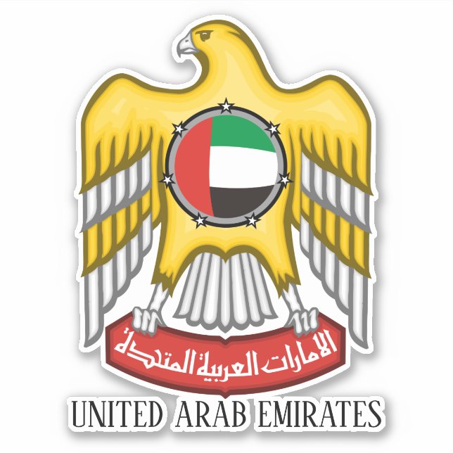 UAE National emblem Patriotic (Front)