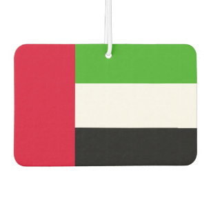 UAE United Arab Emirates Flag Car Air Freshener