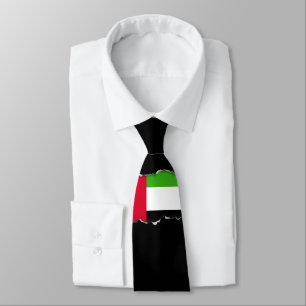 UAE United Arab Emirates Flag Tie