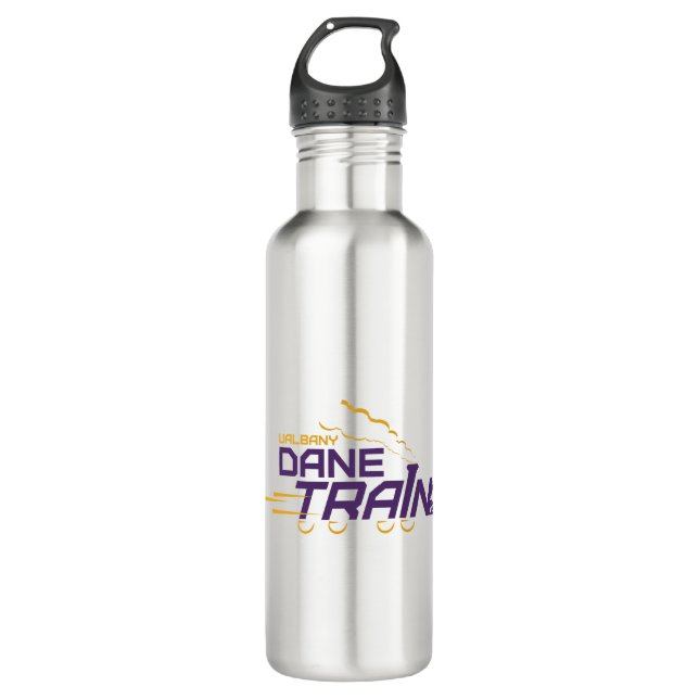 UAlbany Dane Train Logo 710 Ml Water Bottle (Front)
