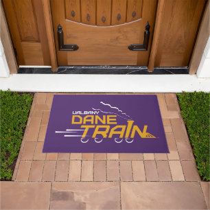 UAlbany Dane Train Logo Doormat