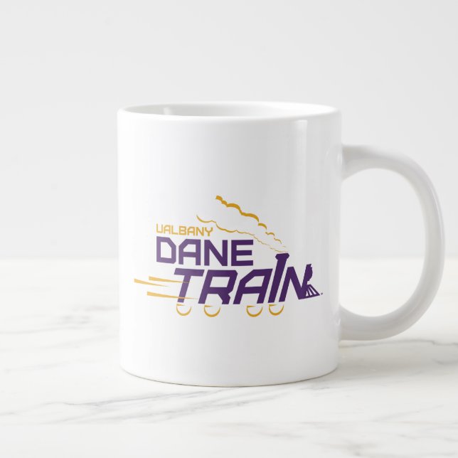 UAlbany Dane Train Logo Large Coffee Mug (Right)