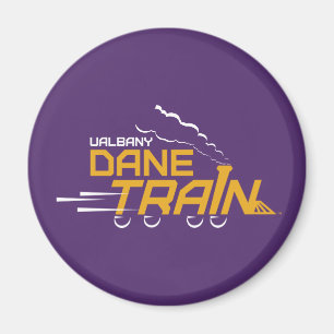 UAlbany Dane Train Logo Magnet