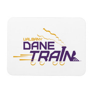 UAlbany Dane Train Logo Magnet