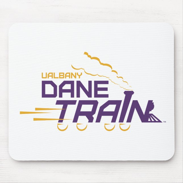 UAlbany Dane Train Logo Mouse Mat (Front)