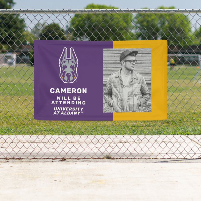 UAlbany Great Danes | Graduate Will Be Attending Banner (Insitu)