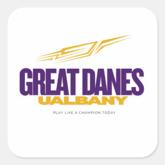 UAlbany Great Danes Pride – College Baseball Square Sticker