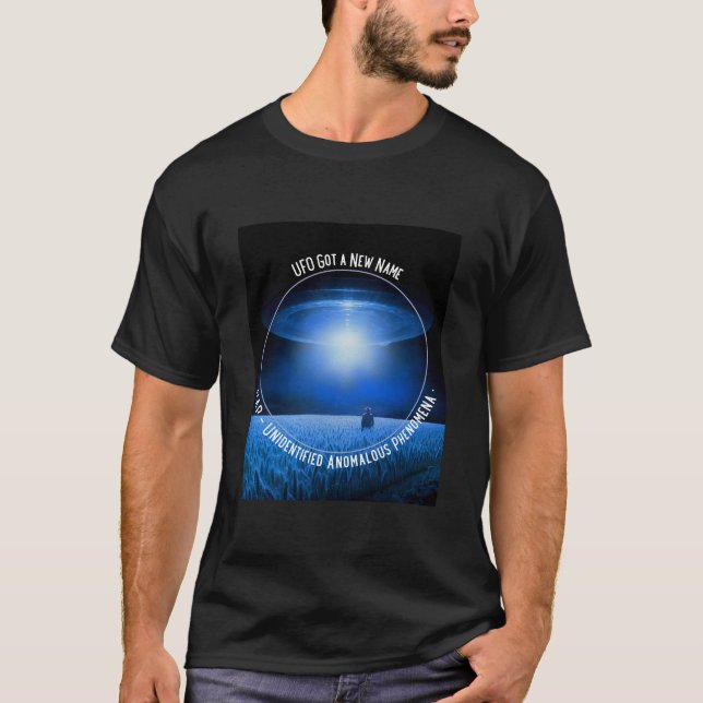 UAP Unidentified Anomalous Phenomena UFO T-Shirt (Front)