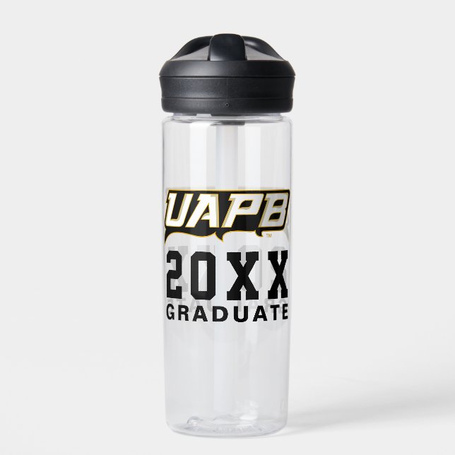 UAPB Golden Lions Graduate Water Bottle (Front)