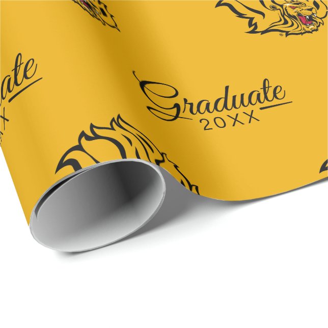 UAPB Golden Lions Graduate Wrapping Paper (Roll Corner)