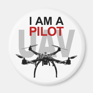 UAV Quadpilot Quadcopter Pilot Magnet