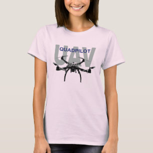 UAV Quadpilot Quadcopter Pilot T-Shirt