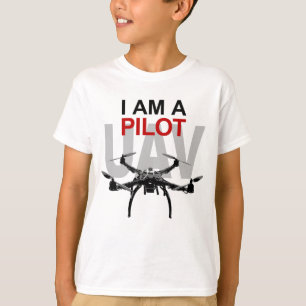 UAV Quadpilot Quadcopter Pilot T-Shirt