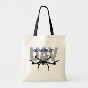 UAV Quadpilot Quadcopter Pilot Tote Bag