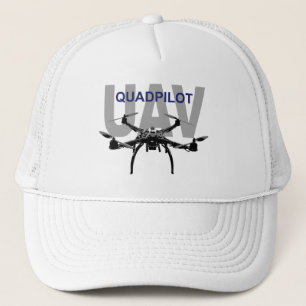 UAV Quadpilot Quadcopter Pilot Trucker Hat