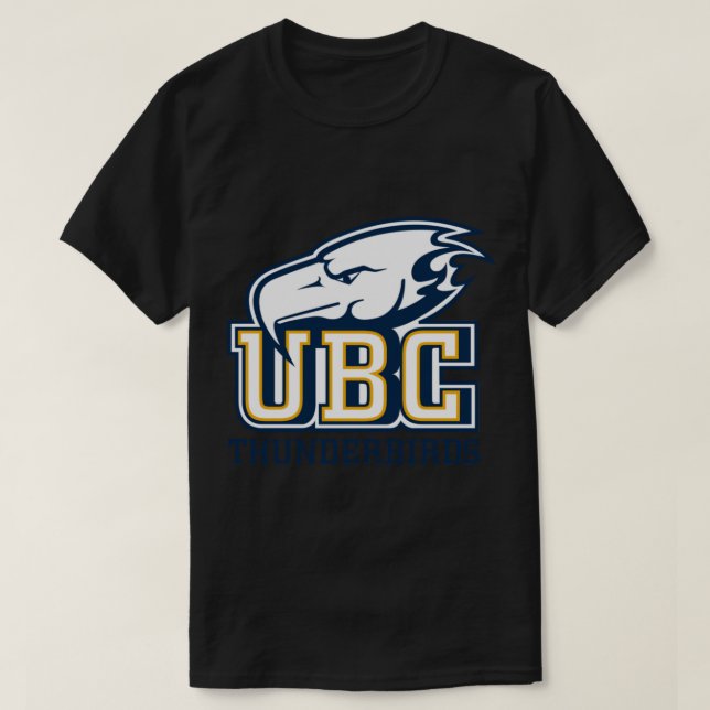 UBC (Thunderbirds) Logo3 Classic T-Shirt (Design Front)