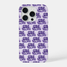Ube All Day iPhone 15 Pro case