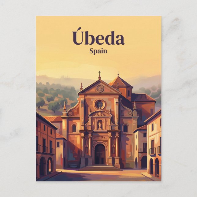 Úbeda Spain Postcard (Front)