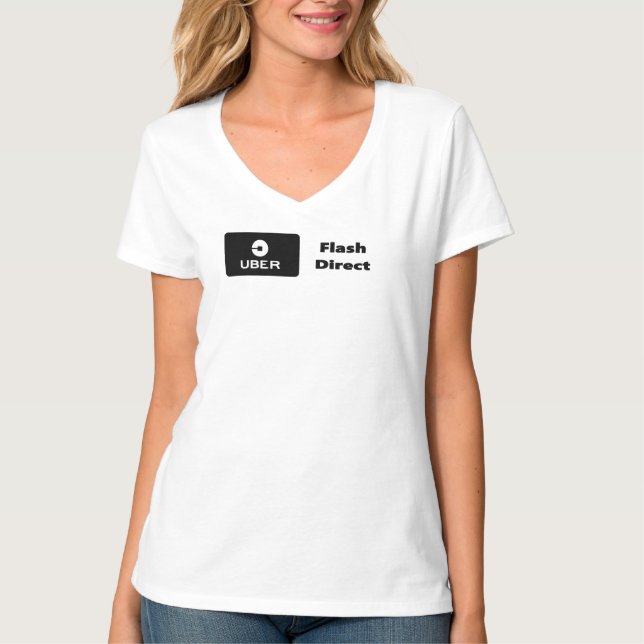 Uber Flash and Direct T-Shirt (Front)