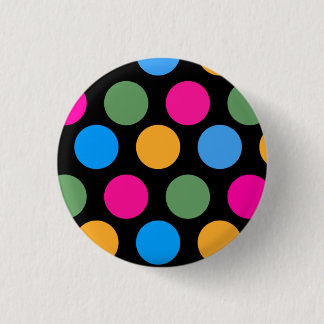 Uber Polka 3 Cm Round Badge