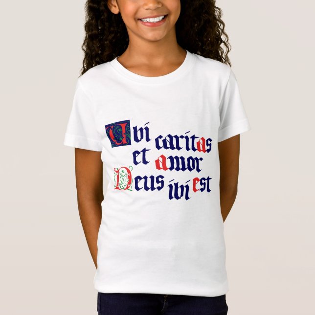 Ubi Caritas T-Shirt (Front)