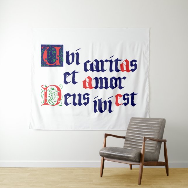 Ubi Caritas Tapestry (In Situ (Horizontal))