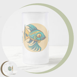 Ubiquist Frosted Glass Beer Mug
