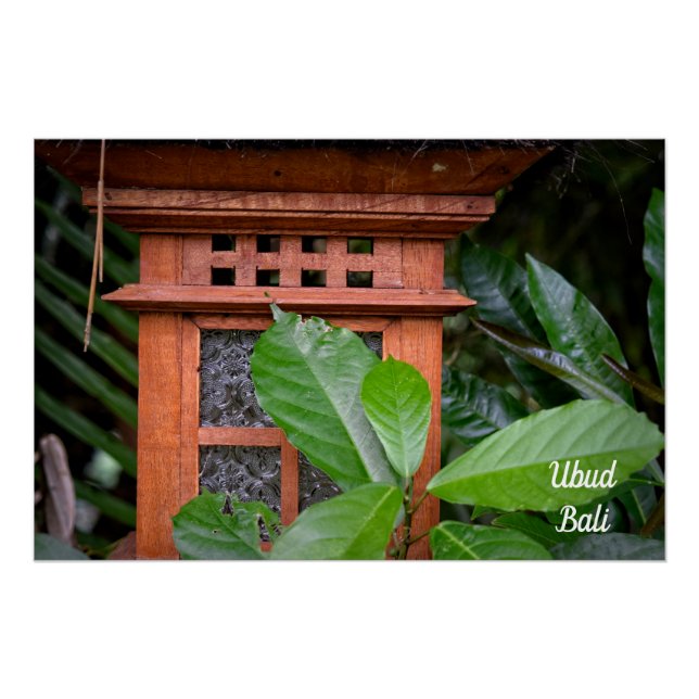 Ubud Travel, Bali Travel Poster (Front)