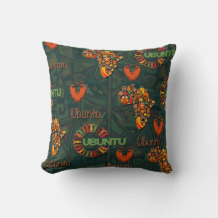 Ubuntu - I am because we are. Cushion