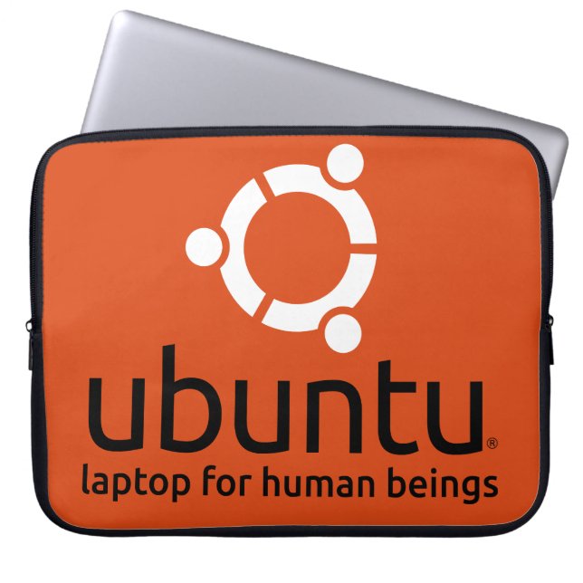 Ubuntu Laptop Sleeve (Front)