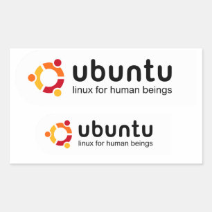 Ubuntu - Linux for human beings Rectangular Sticker