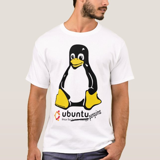 ubuntu-Linux for Penguins T-Shirt (Front)